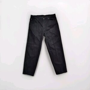 Vintage Levis 550 XX Jeans Mens 40x32 Black Made in USA‎ 90s Red Tab